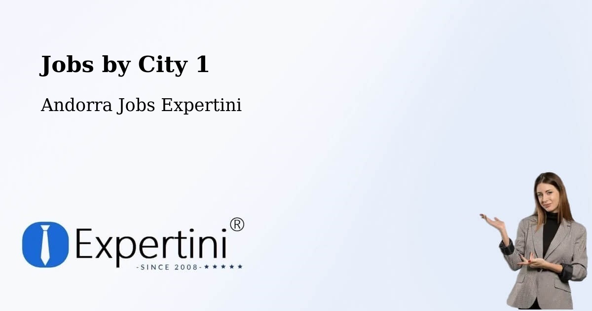 City Jobs in Andorra - Expertini